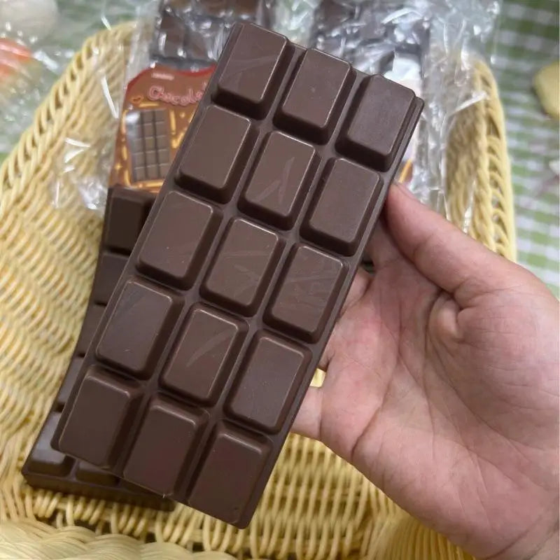 Slow Rising Chocolate Bar Squishy Fidget Toy – Coffee PU Foam Squishy Fidget Toy Axl Coffee