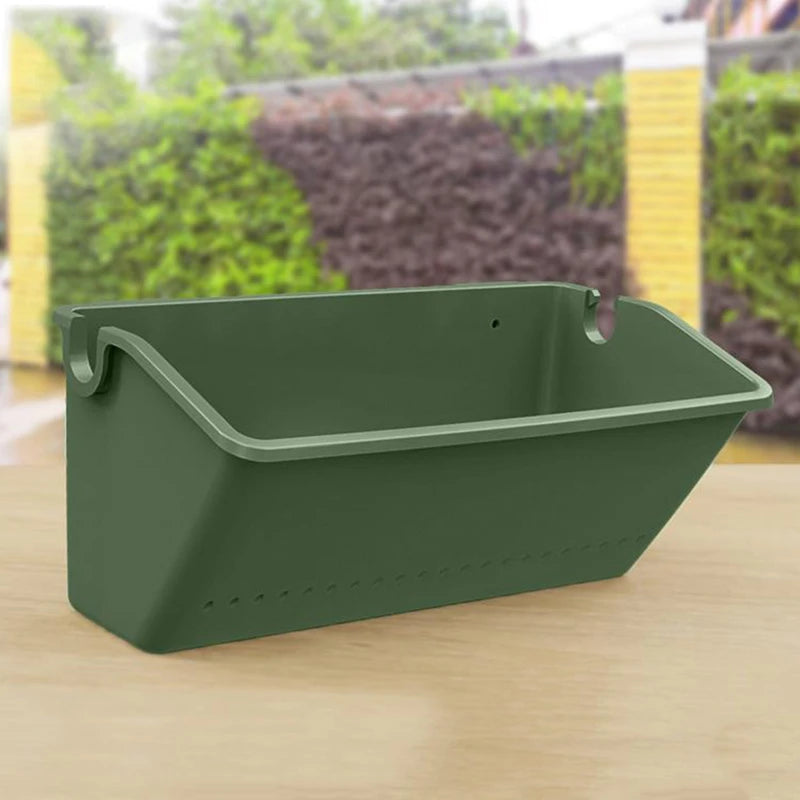Vertical Wall Hanging Planter Pot – UV-Resistant Outdoor PP Wall Hanging Planter Axl