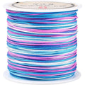 54.68 Yards Segment Dyed Nylon Cord 0.8mm – Chinese Knotting Jewelry Making Cord Axl AECH04-19386