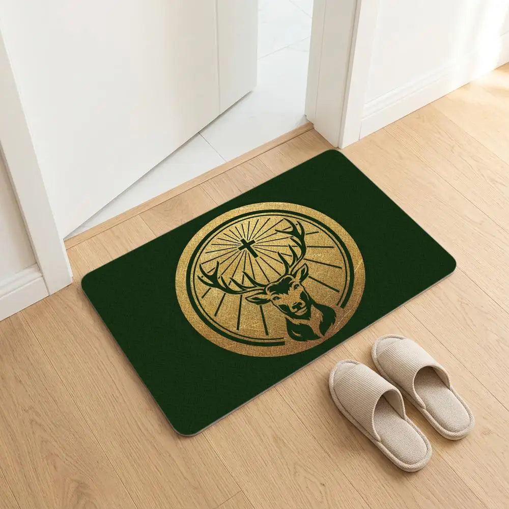 Jagermeister Diatomite Bath Mat – Non-Slip, Quick Dry Floor Mat Diatomite Bath Mat Axl White5 30x45cm