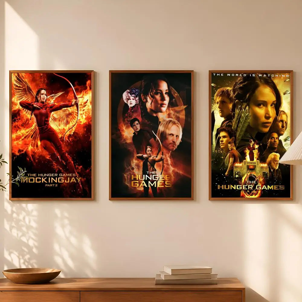 Hunger Games HD PVC Wall Art Poster – Self-Stick & Waterproof PVC Wall Poster Axl
