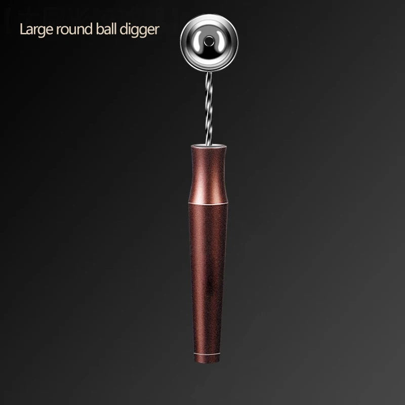 Stainless Steel Melon Baller, Fruit Carving & Ice Cream Scoop Melon Baller Scoop Axl Large round