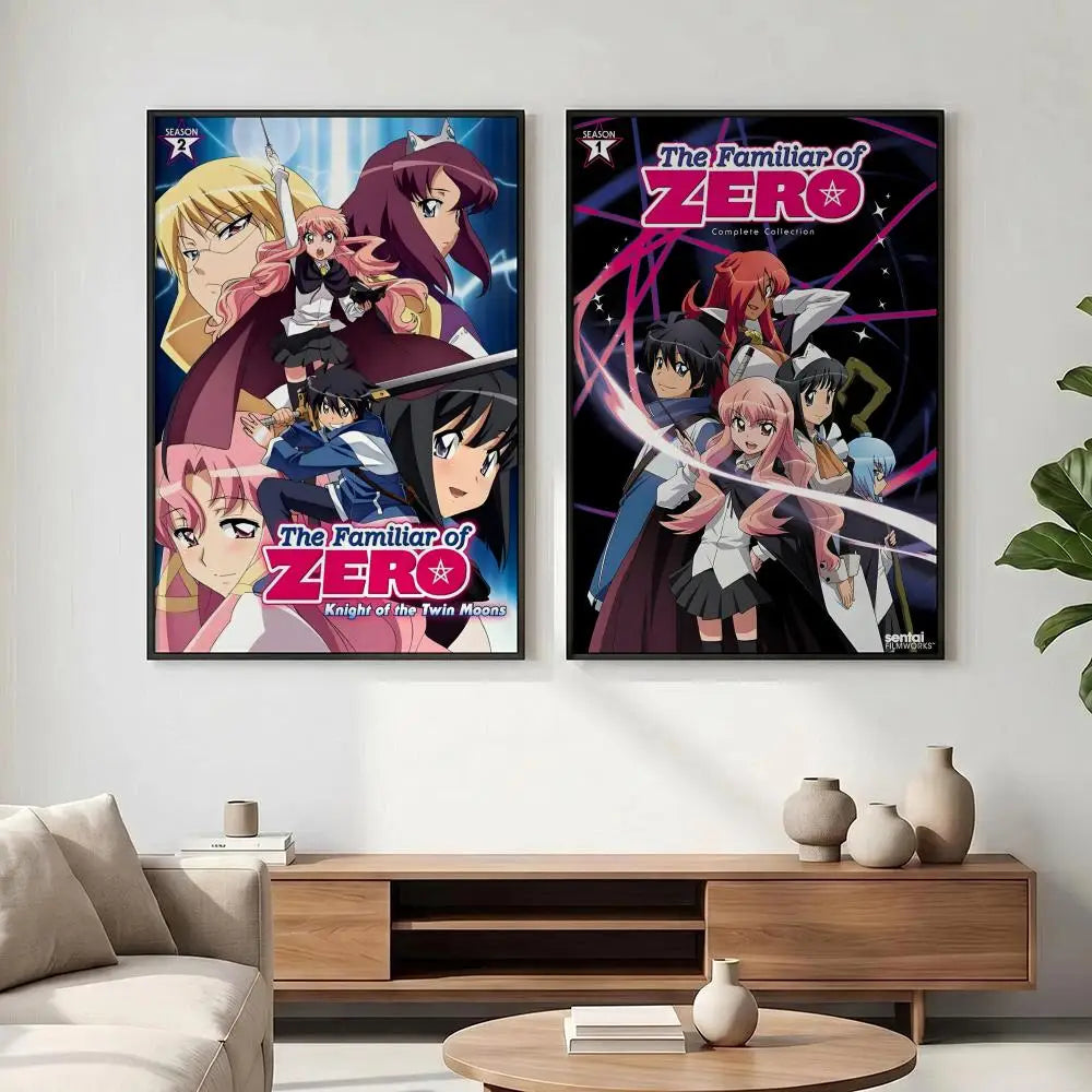 The Familiar of Zero HD Poster – Anime Wall Art Decor Anime Wall Poster Axl