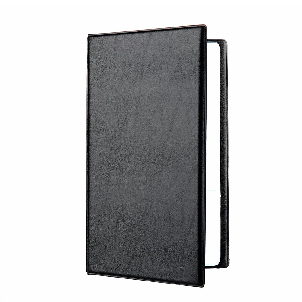 Faux Leather Card Holder Book – 40 to 300 Cards Organizer Card Holder Book Axl 180card
