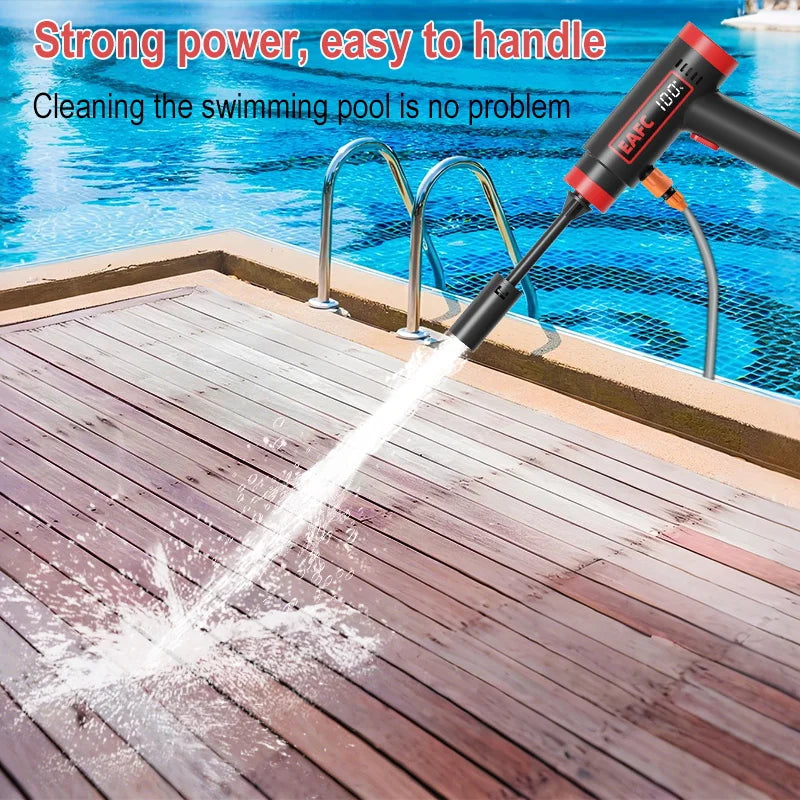 BALASHOV Cordless Pressure Washer Gun 160W 12000mAh 60Bar Cordless Pressure Washer Axl