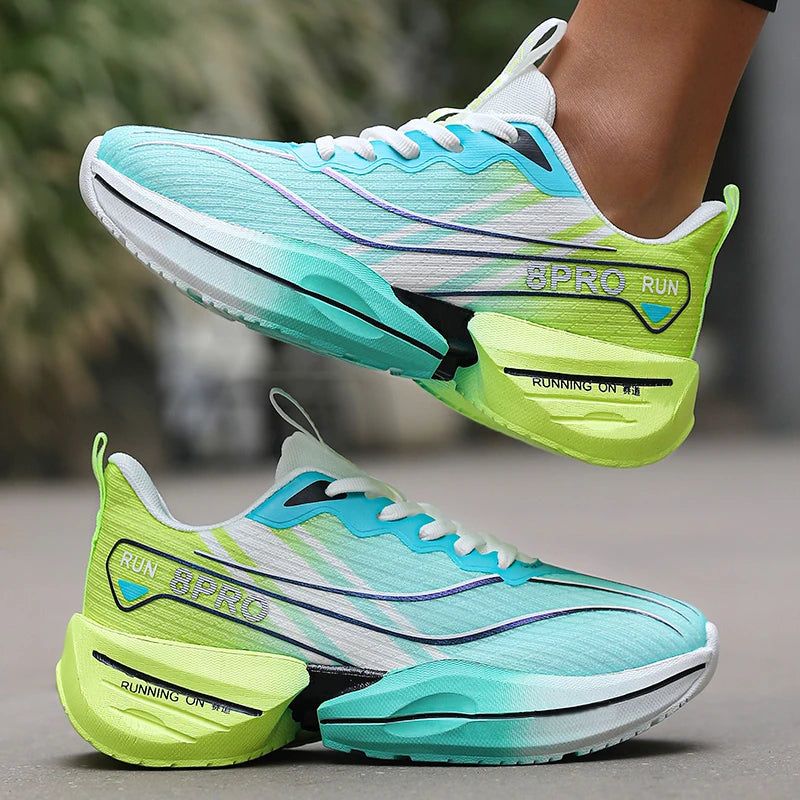 AZGB Ultralight Breathable Running Sneakers | Road & Trail Running Sneakers Axl green 37
