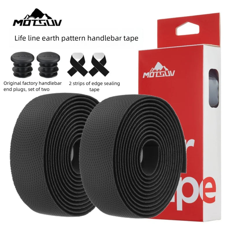 Silicone Road Bike Drop Bar Handlebar Tape – Non-Slip Wrap Handlebar Tape Axl