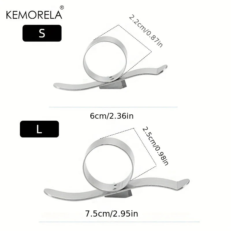 Stainless Steel Orange & Pomegranate Peeler Ring | KEMORELA Fruit Peeler Ring Axl