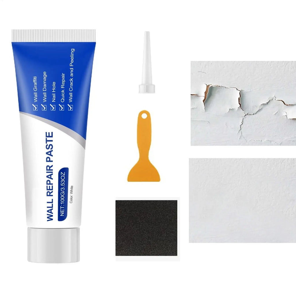 Wall Hole Repair Kit – Drywall Patch Putty & Scraper Set Wall Repair Kit Axl