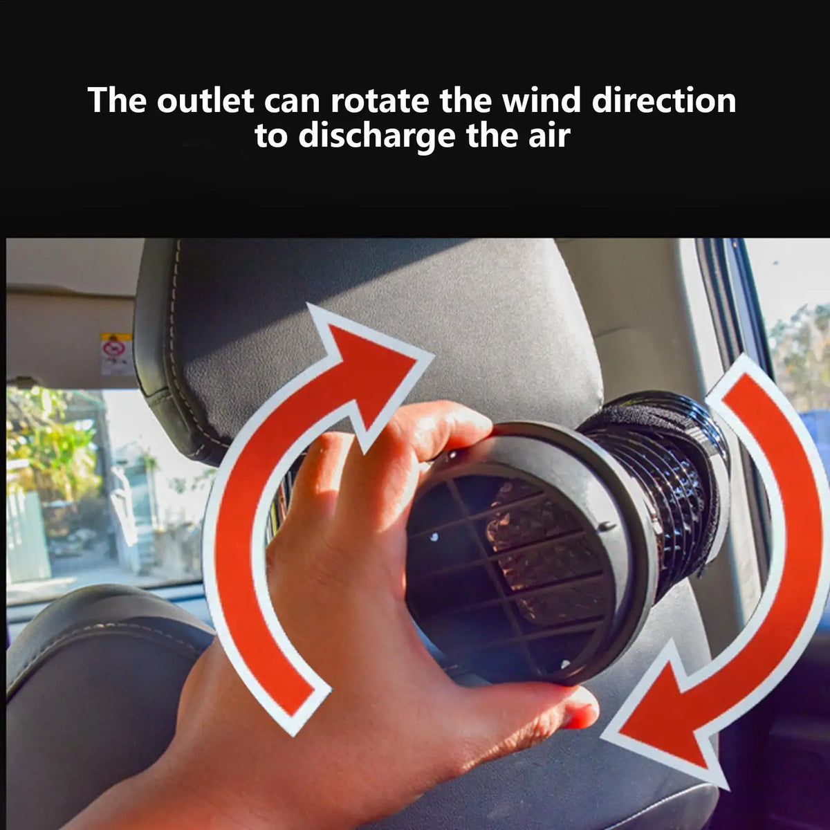 Foldable Car AC Vent Duct Hose Extender – SUV RV Truck Car AC Vent Extender Axl
