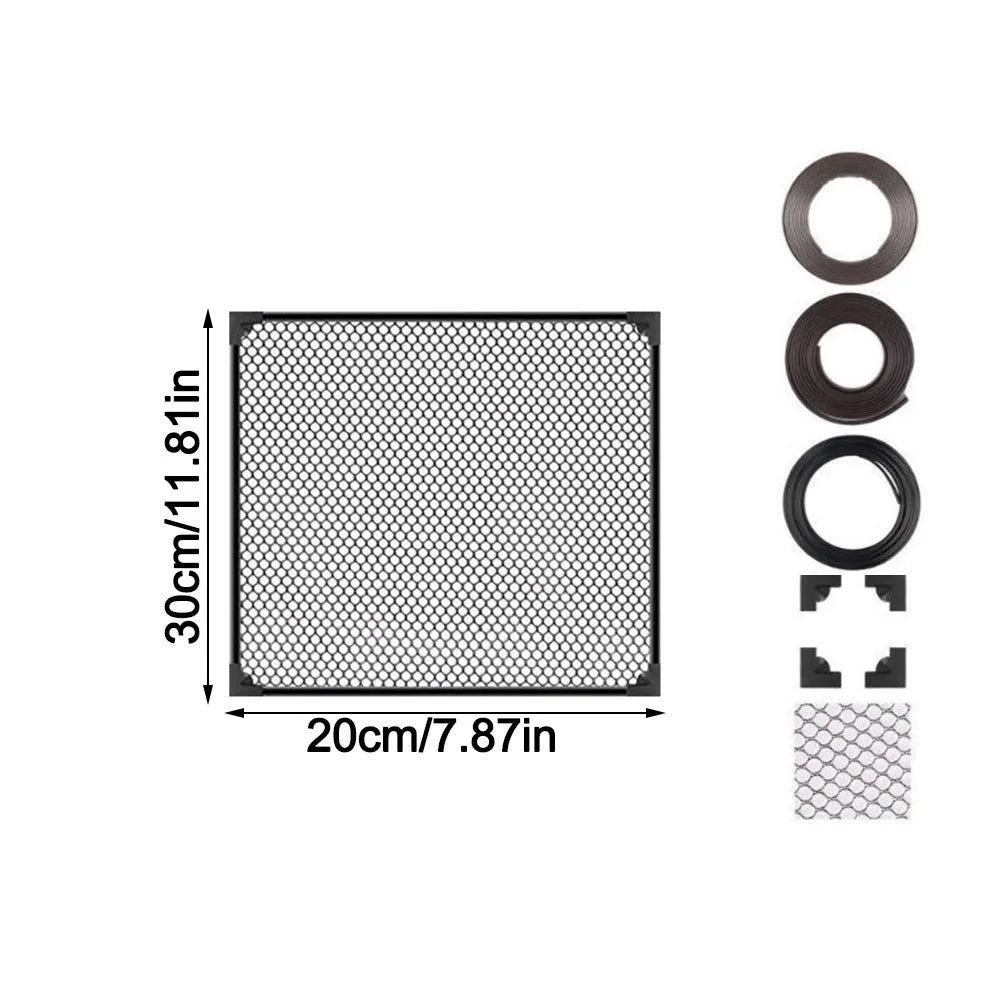 Magnetic Mesh Aquarium Lid Cover – Anti-Jump Fish Tank Net Aquarium Lid Cover Axl 30-20cm