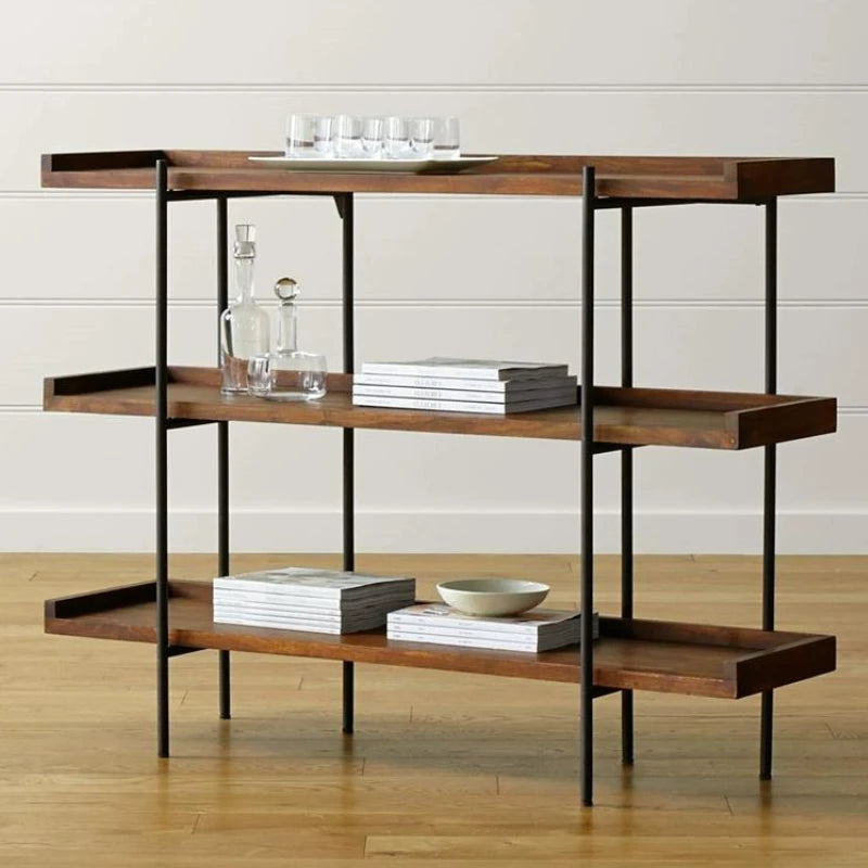 Nordic 3-Tier Wooden Storage Rack | Modern Space-Saving Shelf Wooden Storage Rack Axl