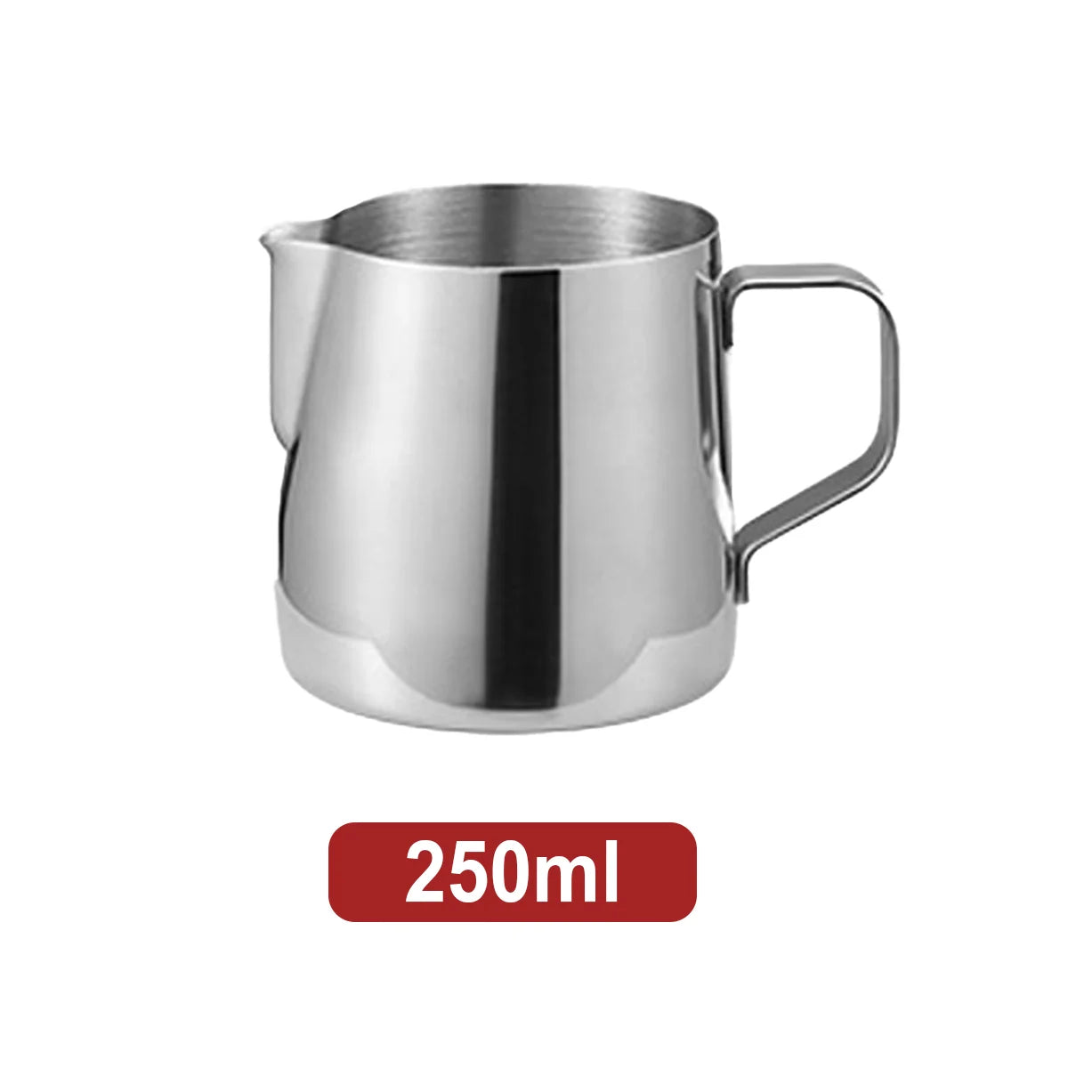 Leeseph Stainless Steel Milk Frothing Pitcher | Latte Art Jug Milk Frothing Pitcher Axl 250ML