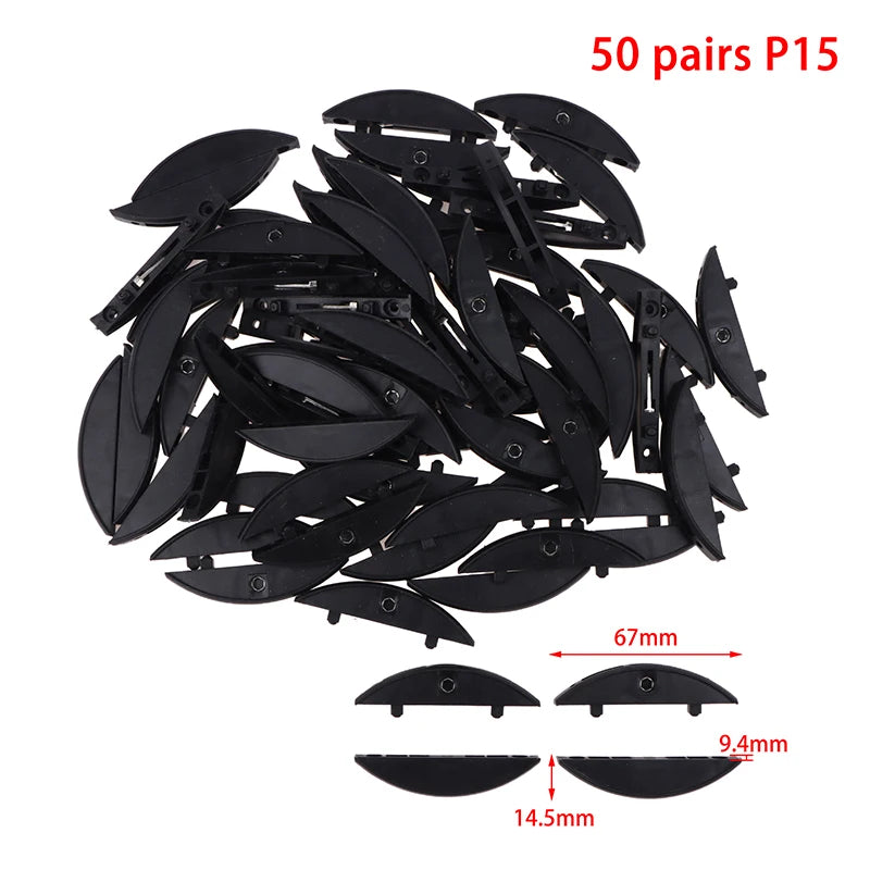 50-Pair P14/P15 Lamino Invisible Connectors – Plywood Fasteners Furniture Connector Set Axl P15