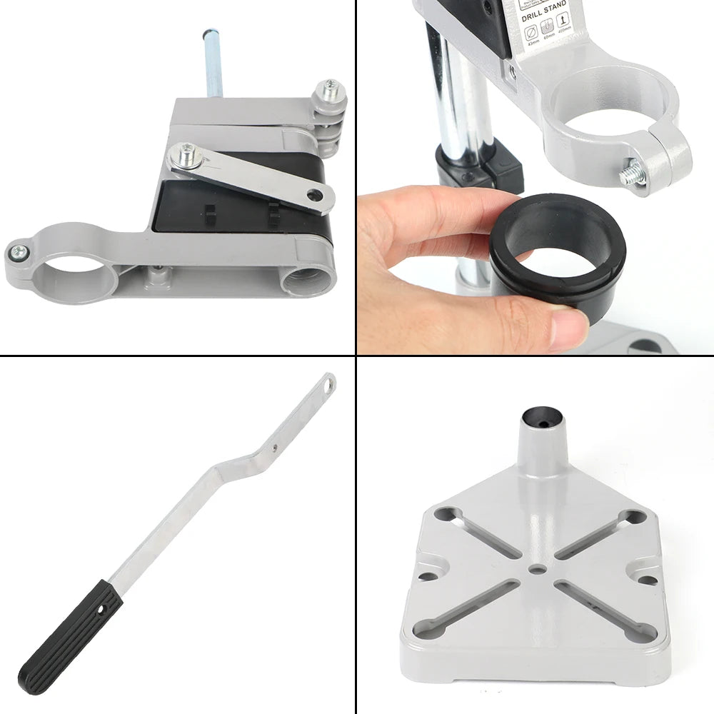 NICEYARD 400mm Bench Drill Press Stand – Aluminum Drill Bracket Drill Press Stand Axl