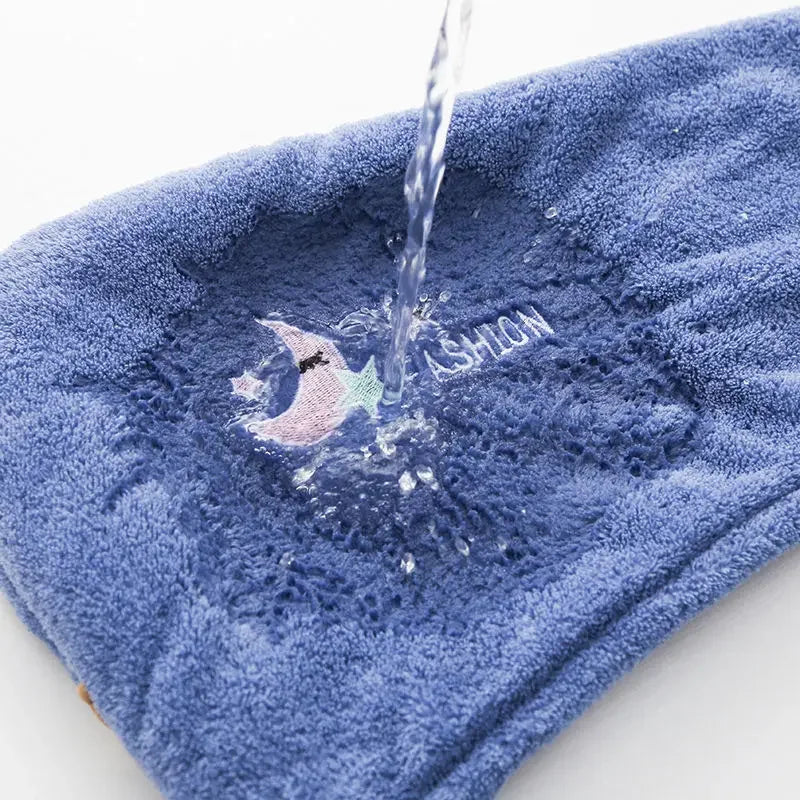 Quick-Dry Microfiber Hair Turban Towel Cap – Super Absorbent Hair Drying Turban Axl