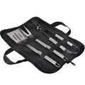 Stainless Steel BBQ Tool Set 9-12 Pc with Carry Bag | Grill Kit BBQ Grill Tool Set Axl 3-piece set