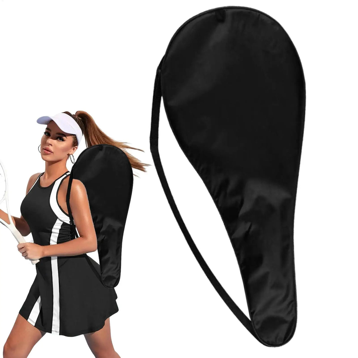 Oxford Cloth Tennis & Badminton Racket Bag | 600D Carry Pouch Racket Carry Bag Axl