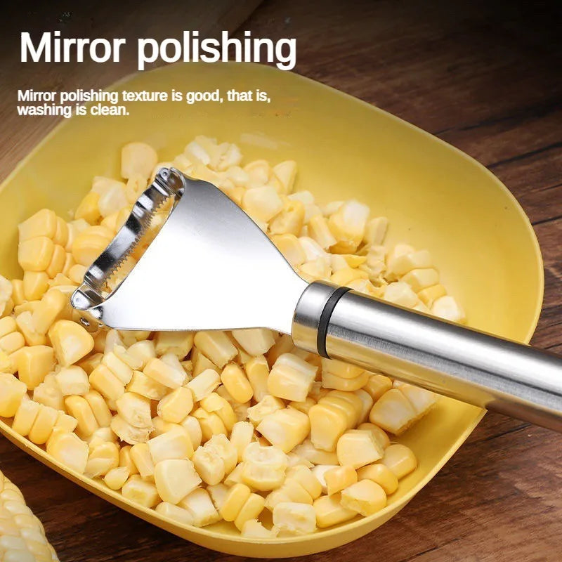 Stainless Steel Manual Corn Stripper & Kernel Peeler Tool Corn Stripper Tool Axl