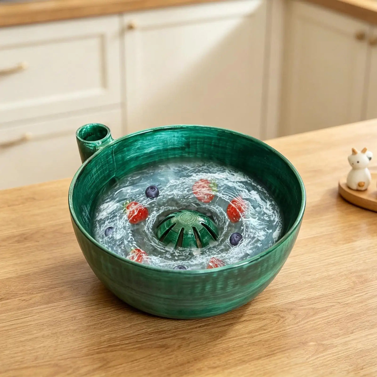 Berry Bowl Colander – Fruit Washing Bowl with Drainage Hole Fruit Washing Colander Axl
