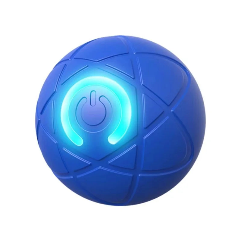 Rechargeable Auto-Rolling Interactive Dog Toy Ball – 2 Modes Interactive Dog Toy Axl Blue-1pcs