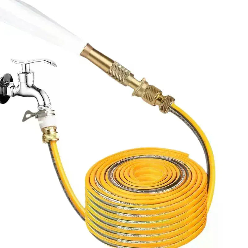 Adjustable Garden Hose Spray Nozzle & Quick Connector Garden Hose Nozzle Axl
