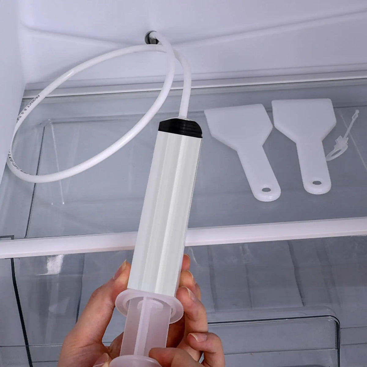 Refrigerator Drain Hole Cleaner & Unclogging Kit | Fridge Tool Drain Cleaning Tool Axl