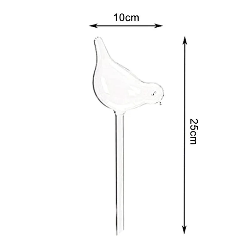 Bird Self Watering Globe – Plastic Plant Waterer Bulb Self Watering Globe Axl