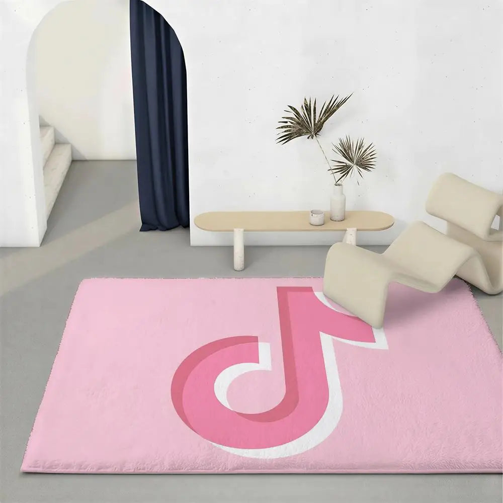 Soft Flannel Floor Mat – Non-Slip Indoor Doormat & Plush Rug Indoor Floor Mat Axl White3 50x80cm