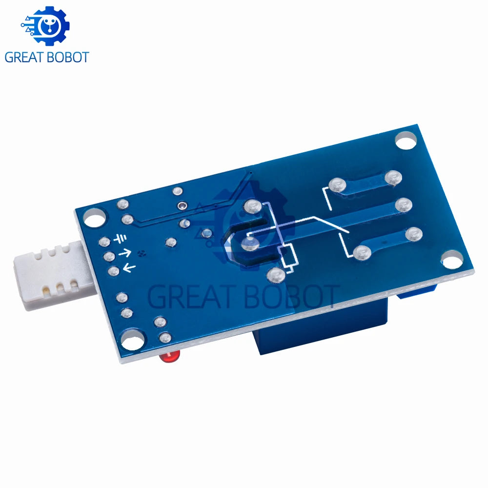HR202 Humidity Sensor Relay Module DC 5V 12V 1-Channel Humidity Relay Module Axl