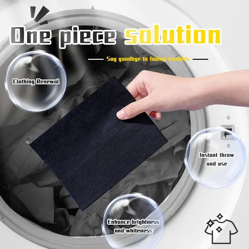 10-Pack Black Laundry Tablets – Color Restorer & Fade Protection Laundry Color Restorer Axl