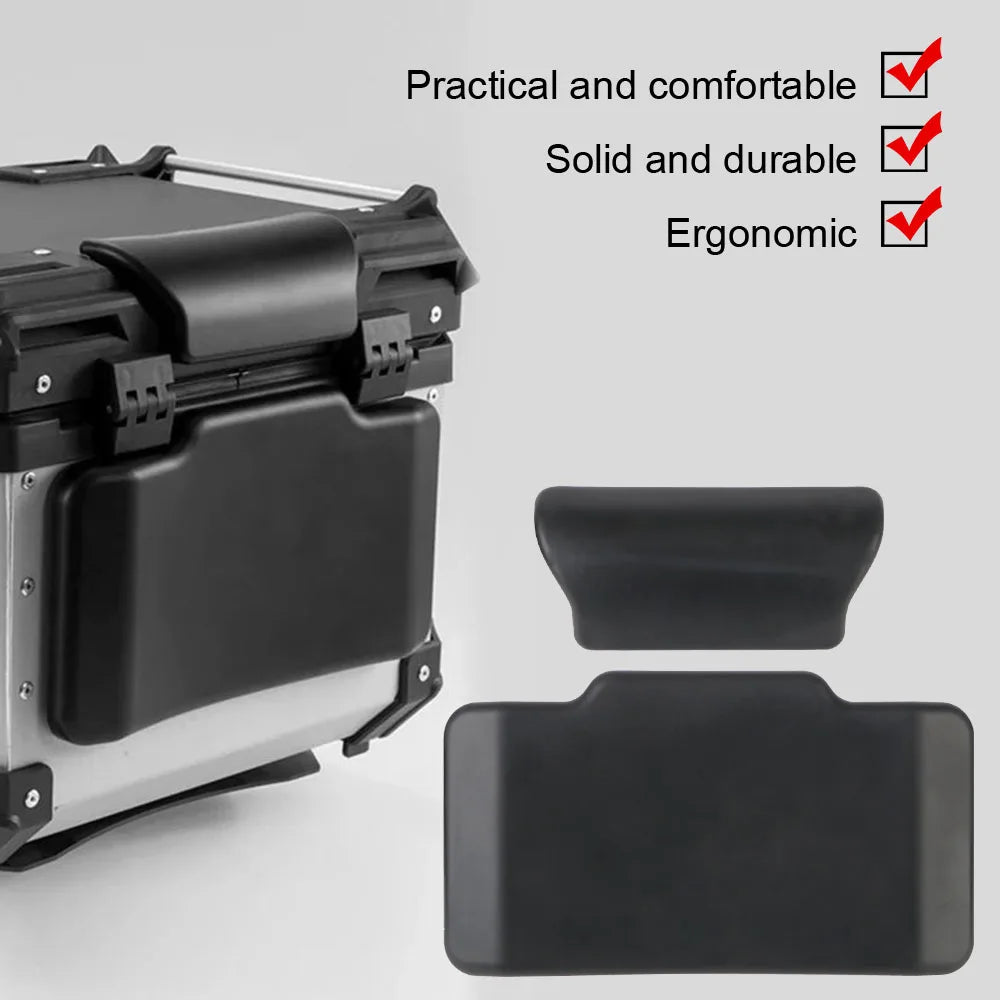 Universal Motorcycle Passenger Backrest Pad – PU Cushion Motorcycle Backrest Pad Axl