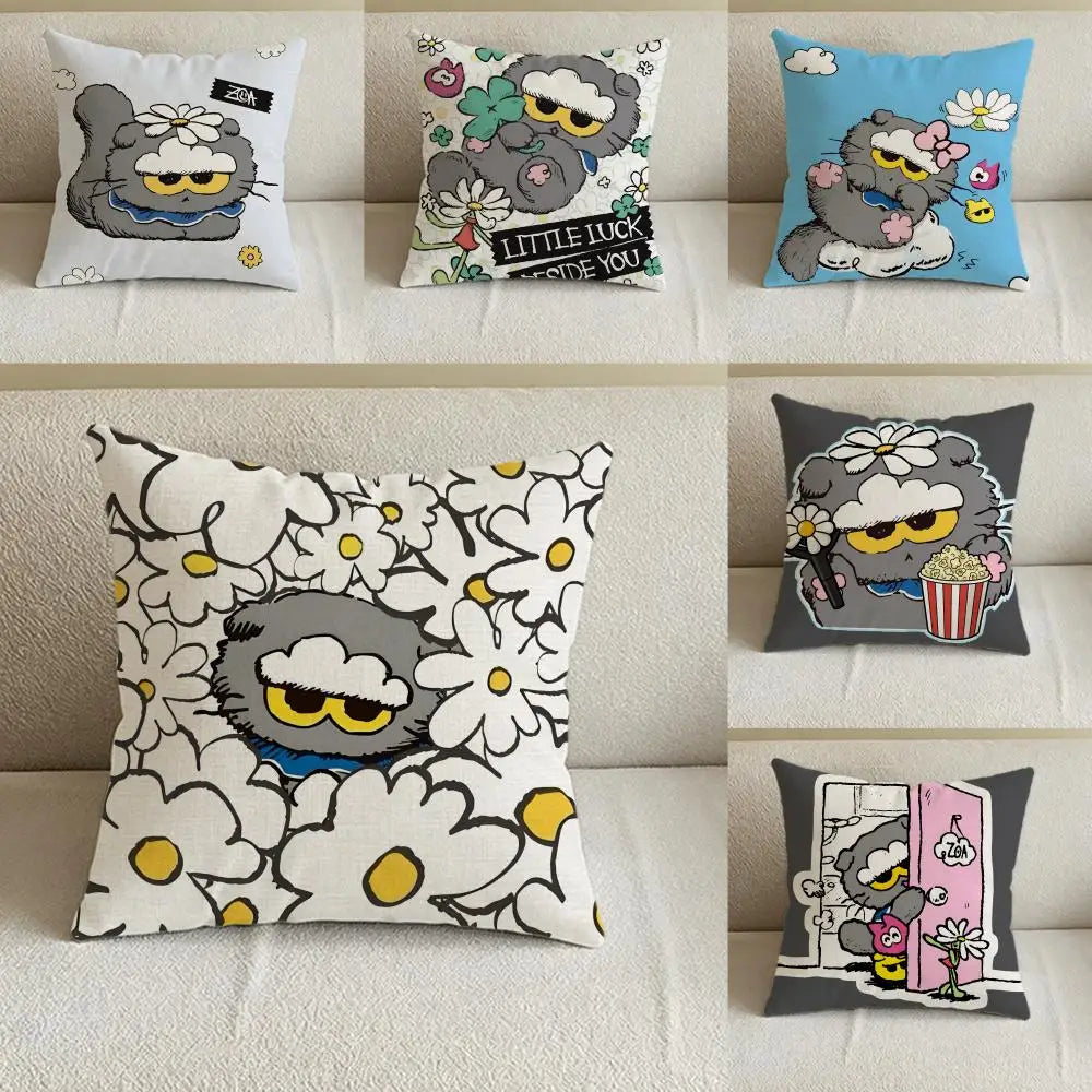 Natural Linen Cushion Cover Set – Sofa, Bed & Chair Décor Linen Cushion Cover Axl