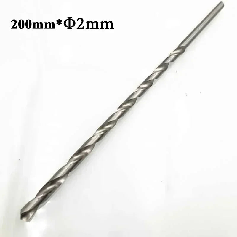 Extra Long HSS Twist Drill Bit Set 2–6mm | 160–300mm HSS Twist Drill Bit Axl 2MM 200MM China Mainland