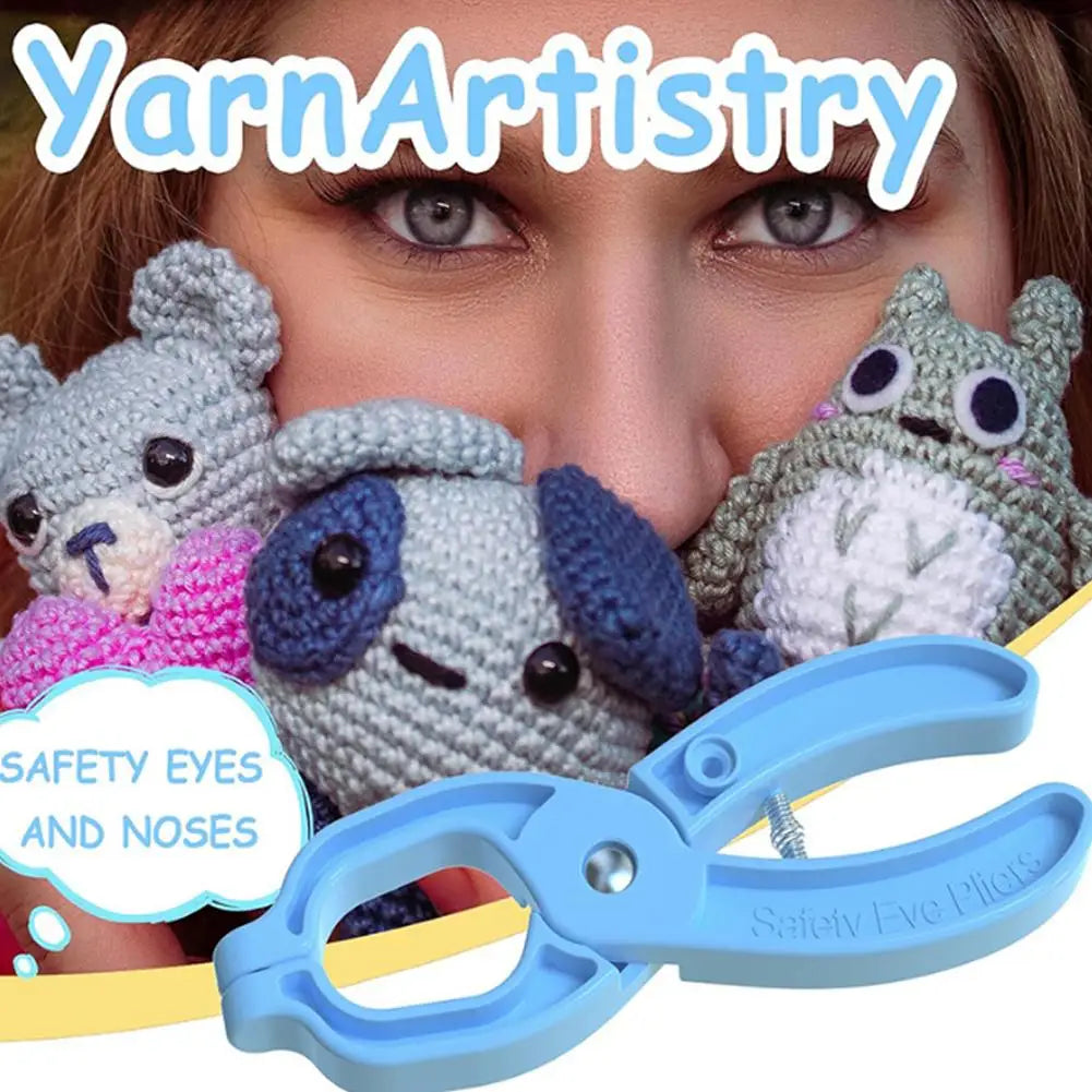 Safety Eye Tool for Plush Toys, Dolls & Crochet – 5–30mm Craft Assembly Tool Axl