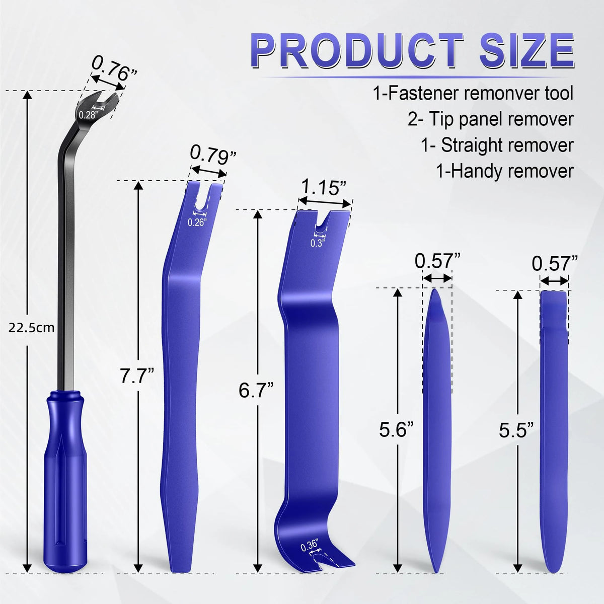 Car Trim Removal Tool Kit – Dashboard & Panel Pry Tools Trim Removal Tool Axl