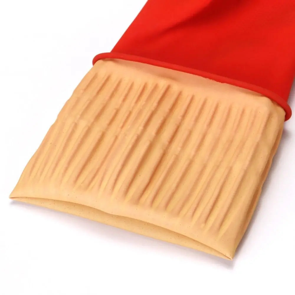 Heavy Duty Rubber Gloves – Extra Long Chemical Resistant Gauntlets Protective Rubber Gloves Axl