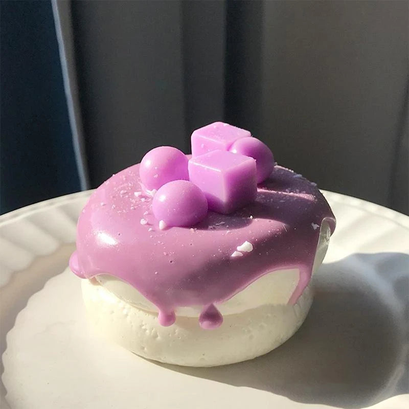 Strawberry Soufflé Slow-Rising Fidget Toy – Kids Gift & Desk Decor Slow Rising Fidget Toy Axl C