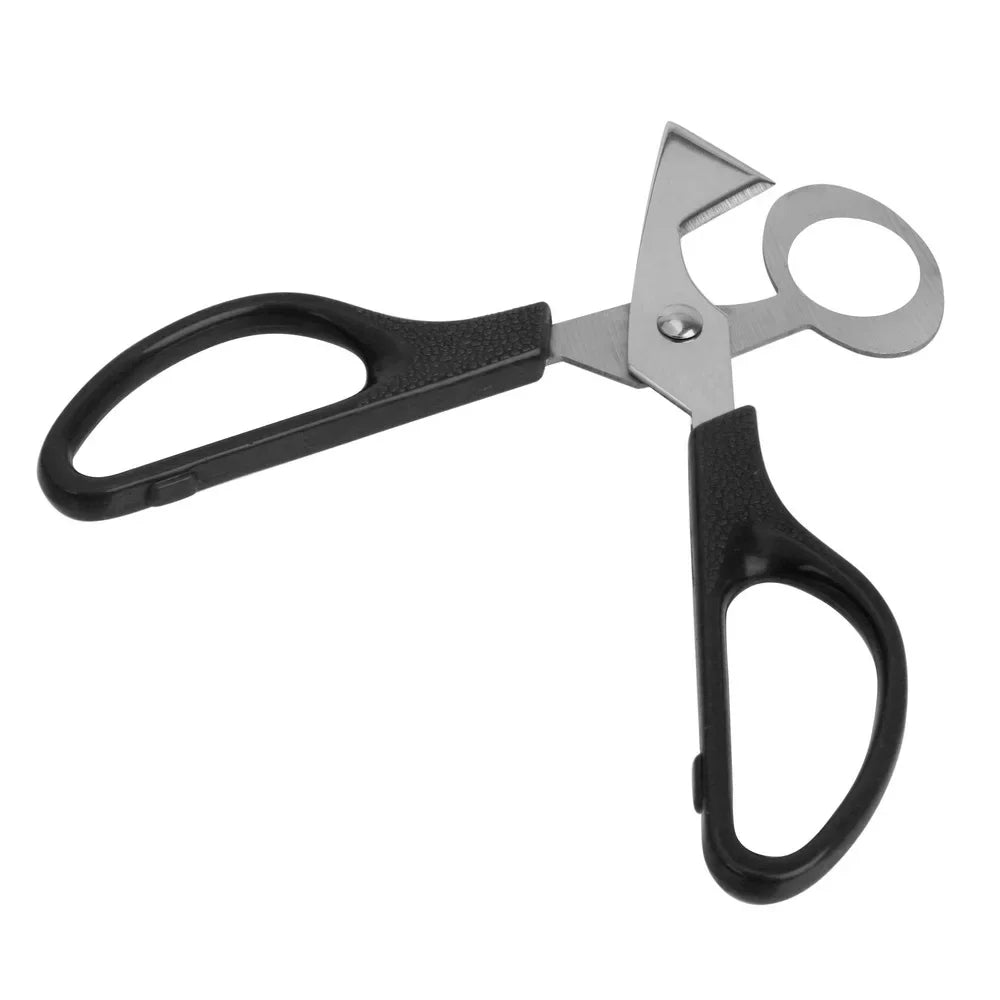 Quail Egg Shell Scissors & Cigar Cutter – Stainless Steel Egg Shell Scissors Axl black