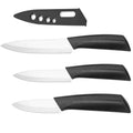 Ceramic Paring Knife 3/4/5 Inch – Rust-Free with Blade Cover Ceramic Paring Knife Axl Ceramic knife 3pcs