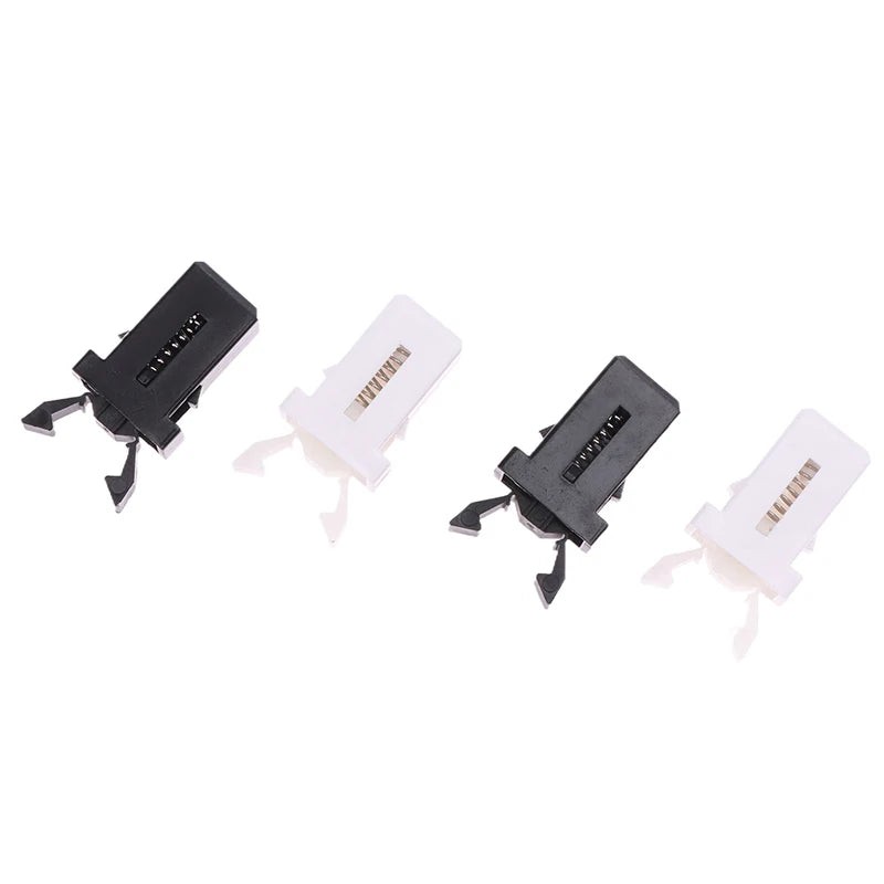 10-Pack Trash Can Lid Latch Clips – Self-Locking Replacement Bin Lid Latch Clips Axl