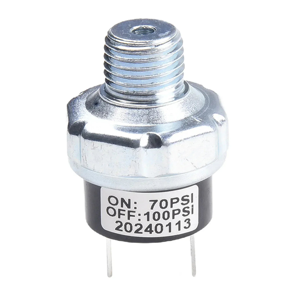 Air Compressor Pressure Switch 70-100/90-120 PSI 1/4" NPT 12V 24V Pressure Switch Axl