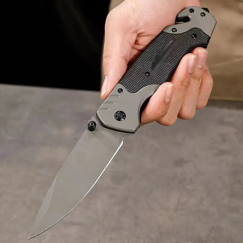 Stainless Steel Folding Pocket Knife – Camping & Outdoor EDC Folding Pocket Knife Axl