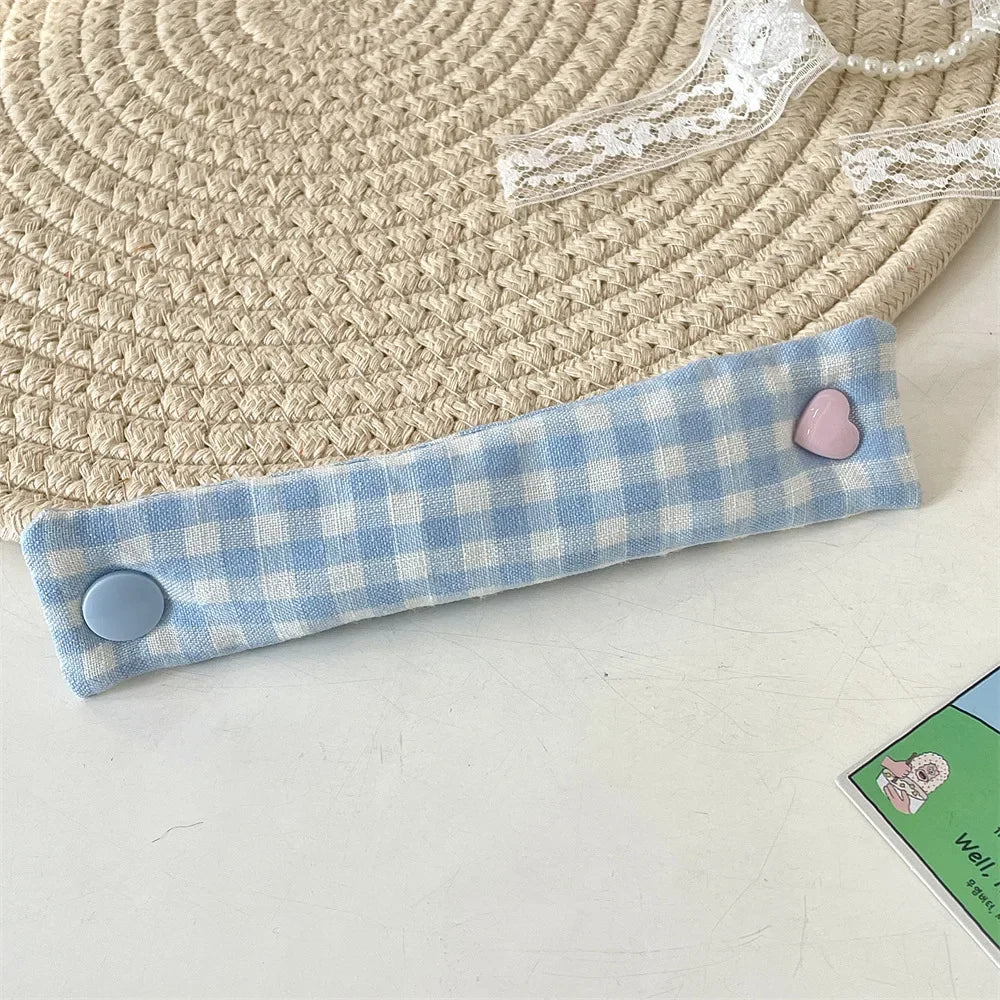 Floral Cable Ties – Cute Reusable Cloth Cord Organizer Straps Cable Cord Organizer Axl Blue