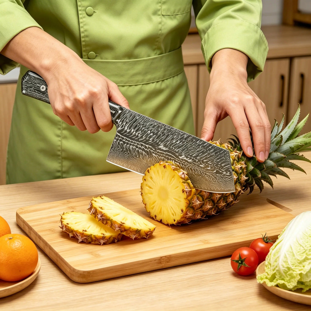 Damascus Steel Chef Knife – Sharp Multipurpose Kitchen Knife Damascus Chef Knife Axl