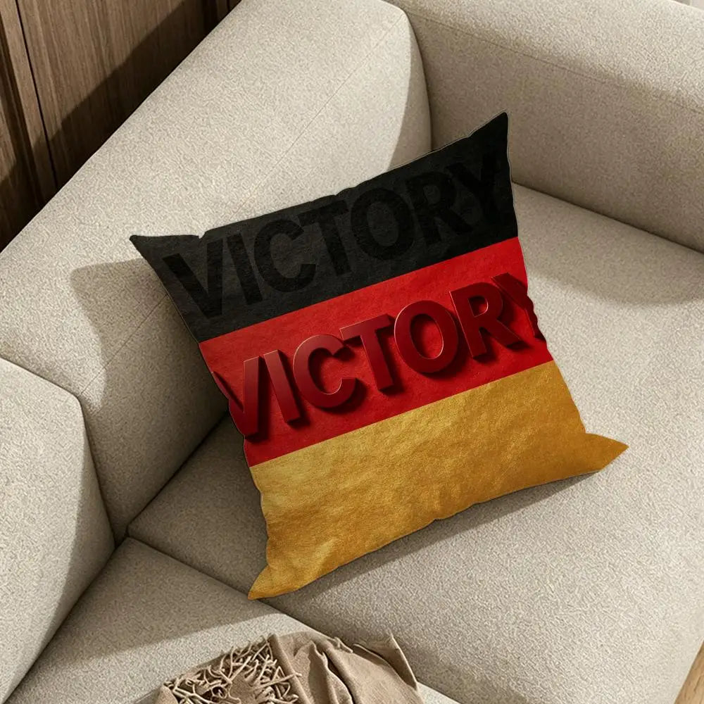 Pug Cartoon Linen Cushion Cover | Sofa, Bed & Chair Décor Decorative Cushion Cover Axl