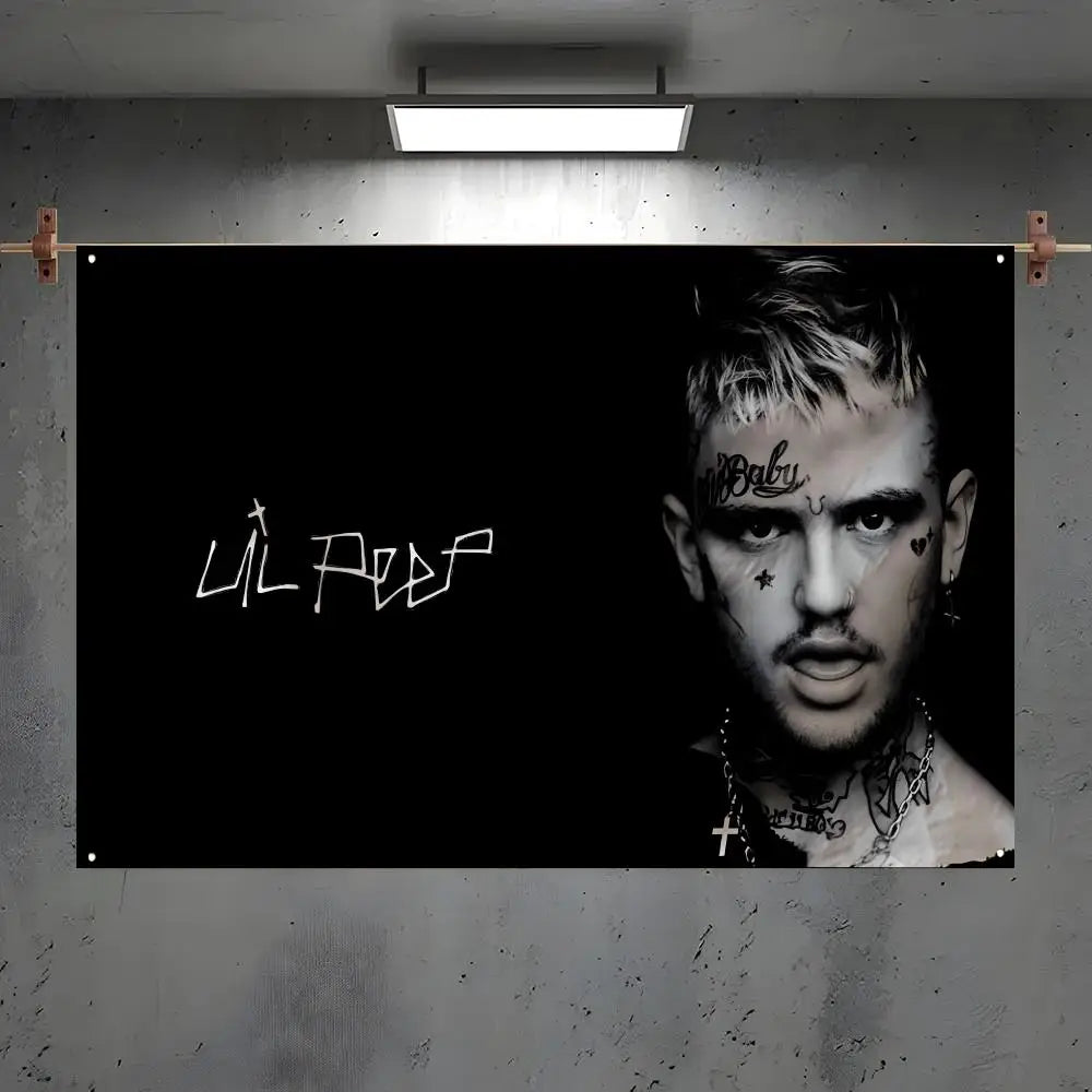 Will Smith Fan Flag – Indoor & Outdoor Wall Art Banner Decorative Wall Flag Axl White3 80x120cm
