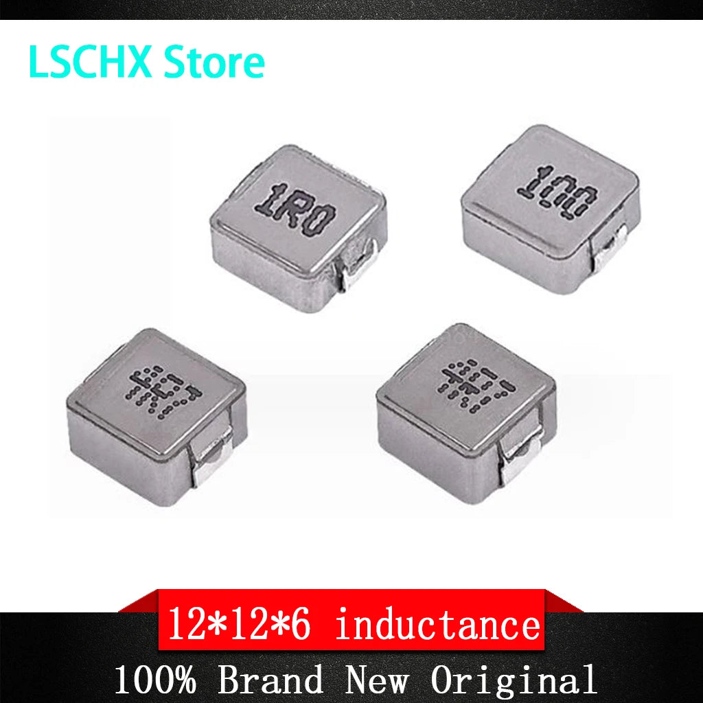 10 Pcs SMD Power Inductors 1260/1265 – 2.2µH to 100µH Chip SMD Chip Inductor Axl 2R2 2.2UH 1265 12x12x6.5