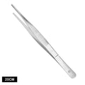 Stainless Steel BBQ Food Tongs & Tweezers – 20cm or 30cm BBQ Kitchen Tongs Axl 20CM