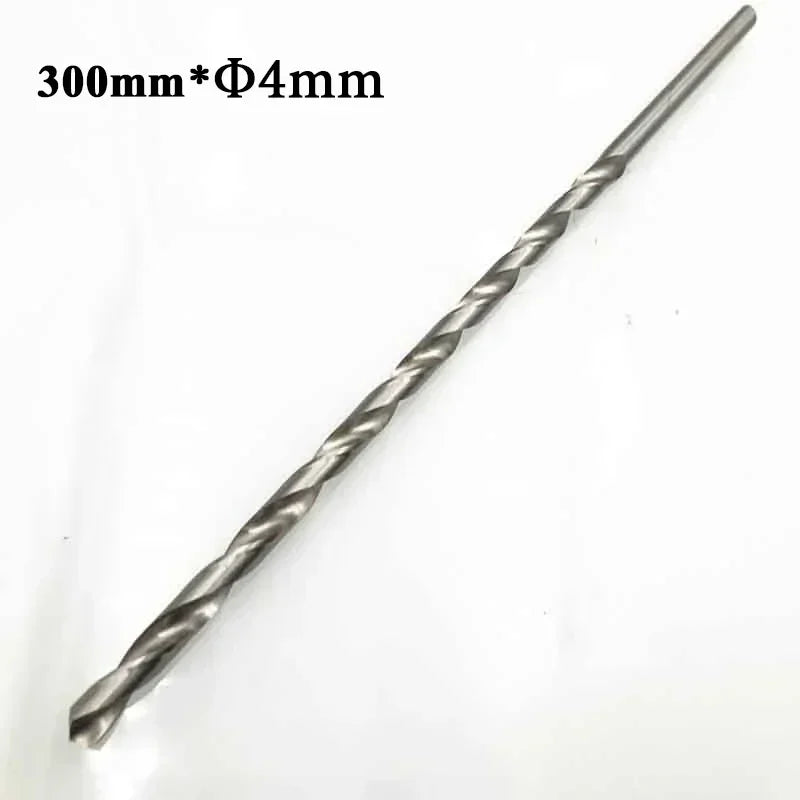 Extra Long HSS Twist Drill Bit Set 2–6mm | 160–300mm HSS Twist Drill Bit Axl 4MM 300MM China Mainland